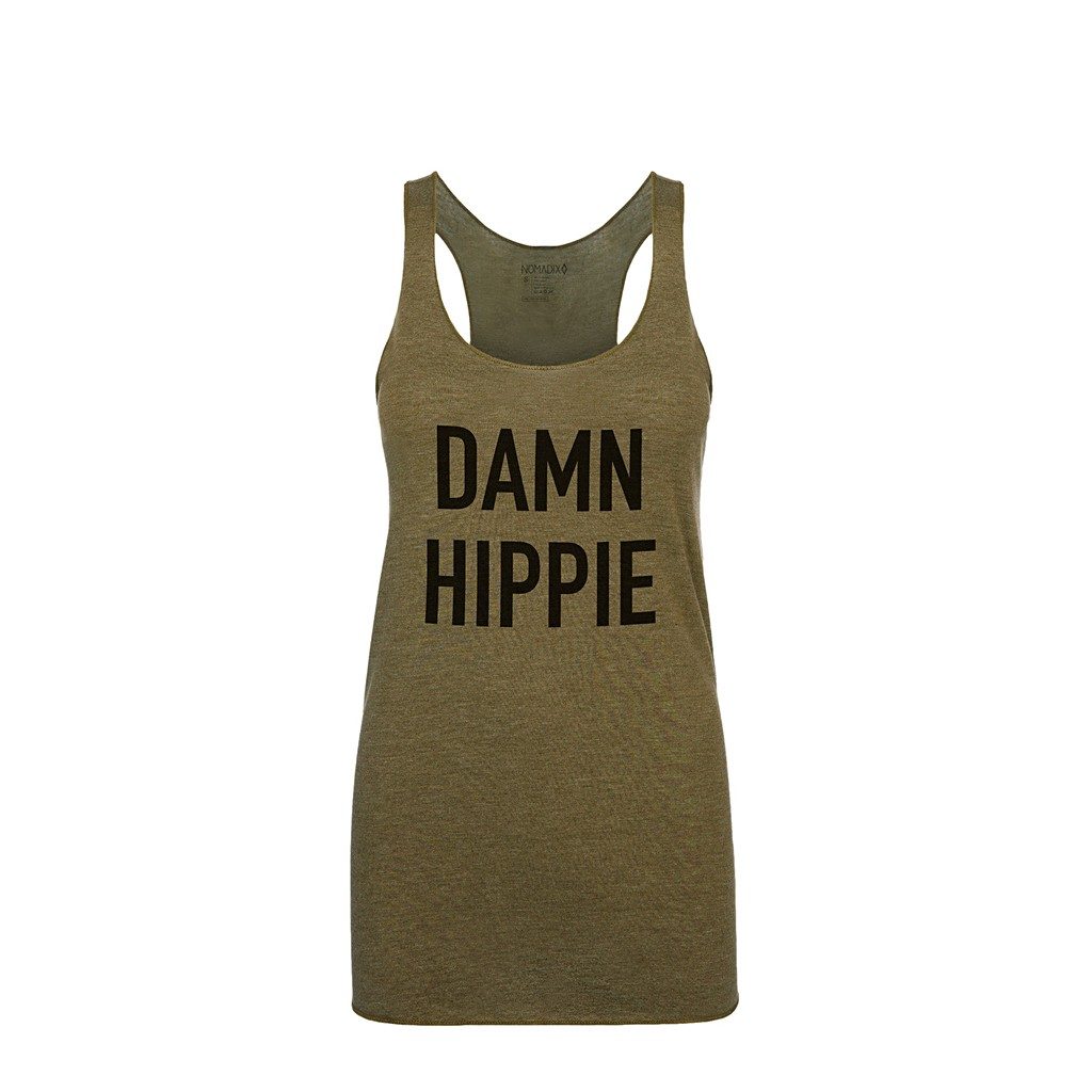 Damn Hippie Tank – Women’s *New Colors*