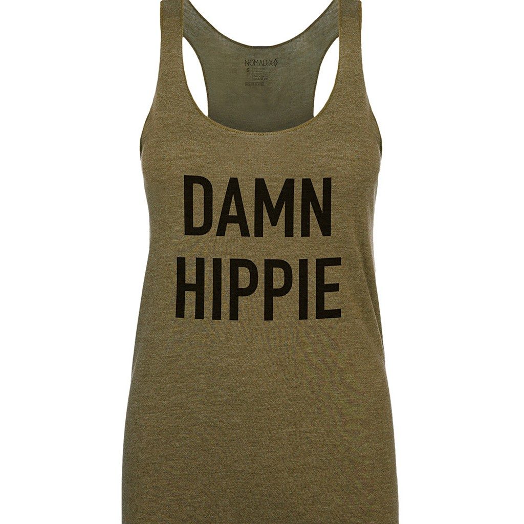 Damn Hippie Tank – Women’s *New Colors* | Ethically Clothed