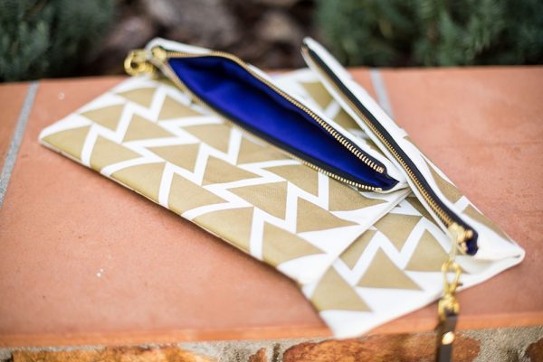 triangle-screen-print-zip-clutch-1